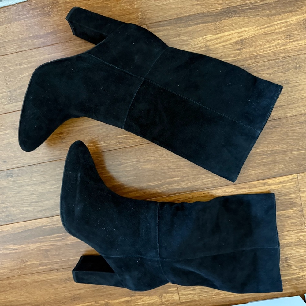Polo Ralph Lauren Black Heeled Boots